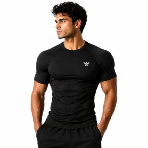 Men's Performance Short Sleeve Tee In Black