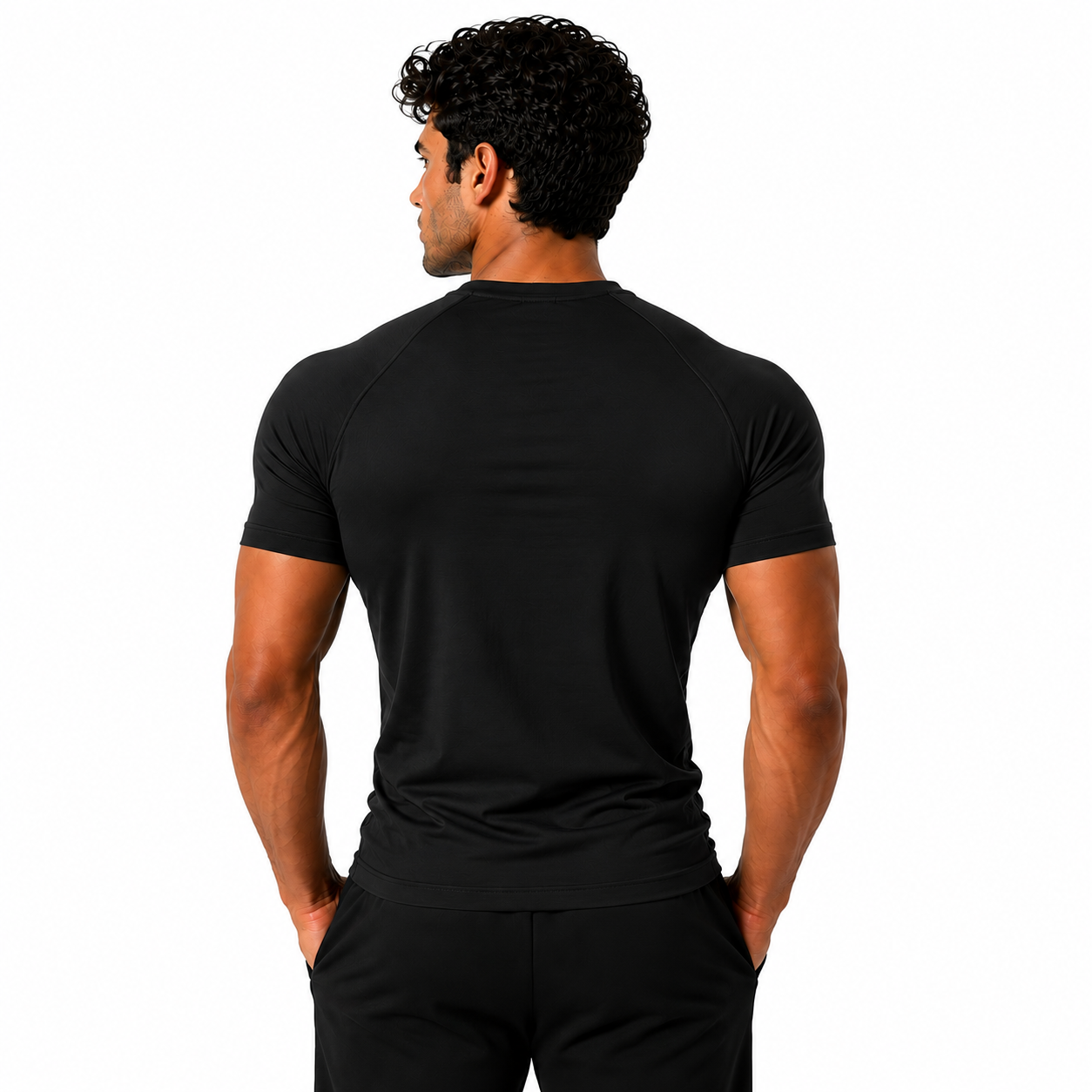Men's Performance Short Sleeve Tee In Black